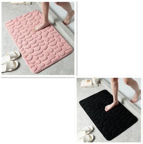 Pebble Stone Bathroom Carpet